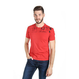 Guess pánské červené tričko - XXL (C512)